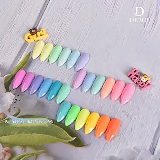 Pastel Neon Gel Polish
